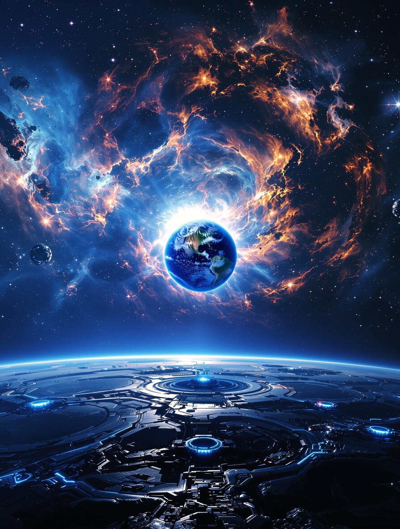 日韩av电影网推荐影片《流浪地球3》海报，分类：科幻灾难